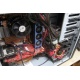 Компьютер Intel Core 2 Quad Q9400 в корпусе Ascot: корзина для дисков в Симферополе, вентилятор для памяти в Симферополе, видеокарта 512 Mb DDR4 ATI Radeon  (Симферополь)