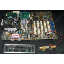 Материнская плата Asus P4PE (FireWire) с процессором Intel Pentium-4 2.4GHz s.478 и памятью 768Mb DDR1 Б/У (Симферополь)