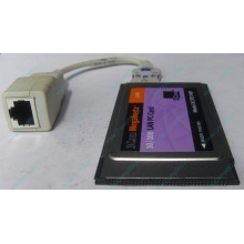 Сетевая карта для ноутбука 3COM Mehahertz 3CCFE574BT (PCMCIA) - Симферополь